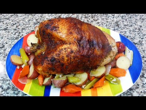 Easy and Delcious Oven Roasted Turkey Breast recipe.