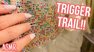 ASMR ? Trigger Trail * Tapping, Scratching & More * No Talking * ASMRVilla