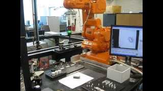 Vision Guided Robotic project - Orientation and Location Recognizing