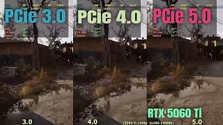 Rtx 5060 Ti - Pcie 3.0 Vs Pcie 4.0 Vs Pcie 5.0