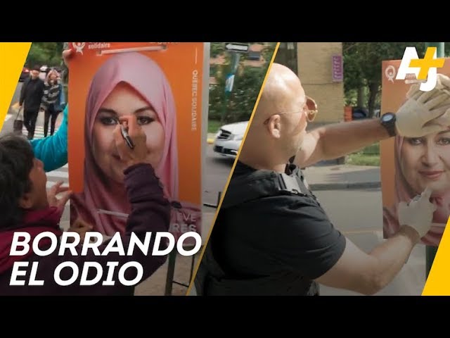 حذف رسائل الكراهية في مونتريال