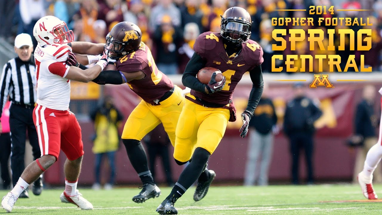 2014 Gophers Spring Central Wide Receivers Preview YouTube