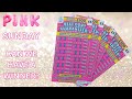Pink Sunday is back!!! Scratch Cards from UK National Lottery.