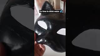 i made a waterproof mask ✨ #fypシ #waterproof #masm #bored