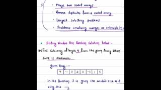 Sliding Window And Two Pointer Scenario where we can use #DSA #faang #maang #algorithm