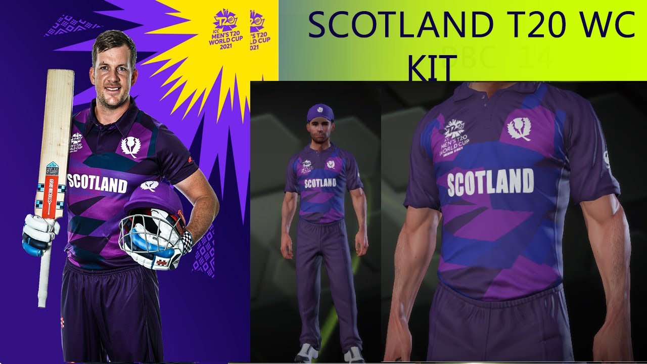 Scotland T20 WC Jersey | DBC14 | By Senith Naveen.