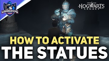 How To Activate The Statues With Lumos - Hogwarts Legacy