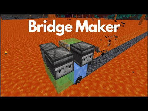 Minecraft: Basalt Bridge Maker (Tutorial) | BlenDigi Shorts #1