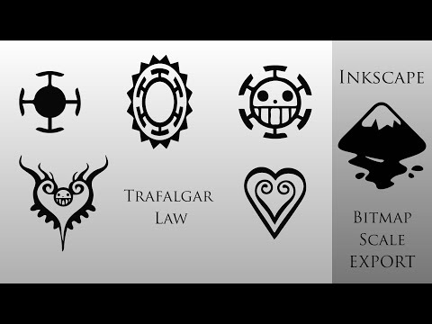 Inkscape Turorial - How to make a bitmap, scale image, export