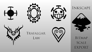 Inkscape Turorial - How to make a bitmap, scale image, export
