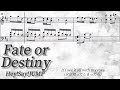 【フル/楽譜/歌詞】Fate or Destiny/Hey!Say!JUMP【耳コピ/ピアノソロ】