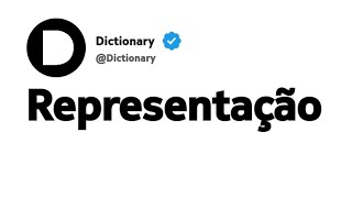 Representation Meaning in Portuguese