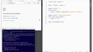 Flask Tutorial: question py
