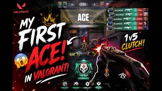 🔥 MY FIRST ACE IN VALORANT! 😱