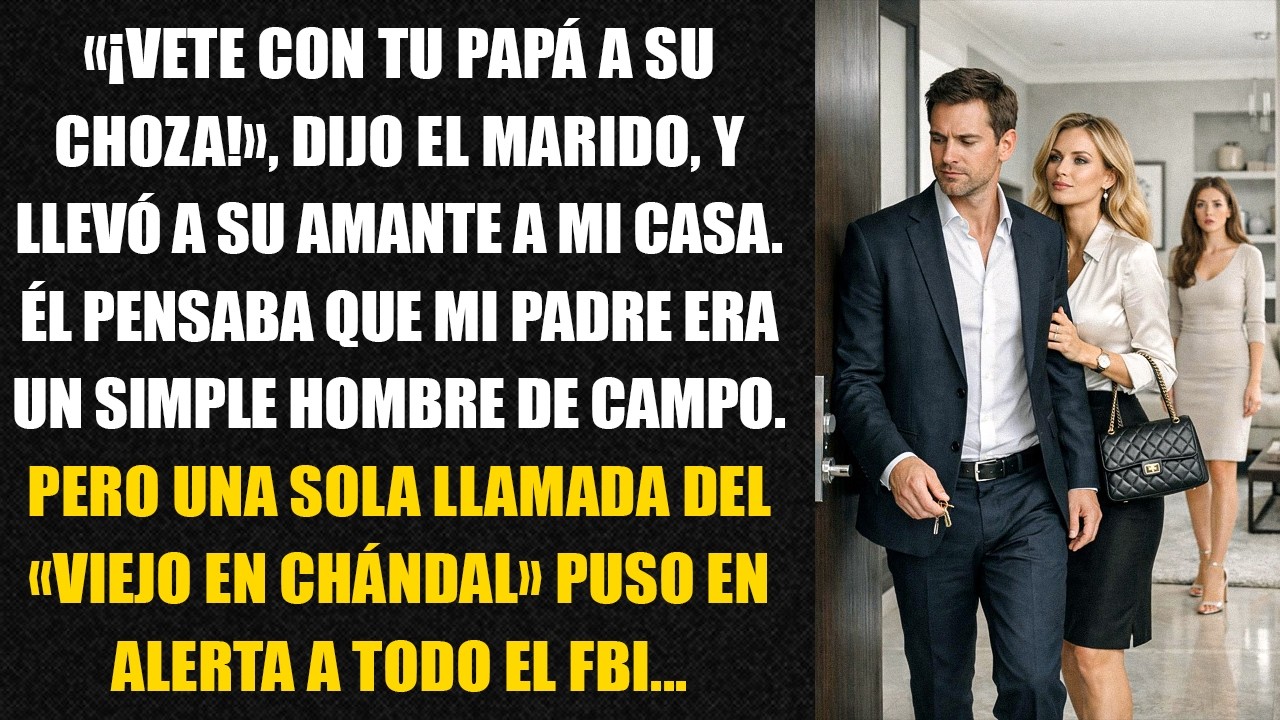 «¡Vete con tu papá a su choza!», dijo el marido, y llevó a su amante a mi casa. Él pensaba que...