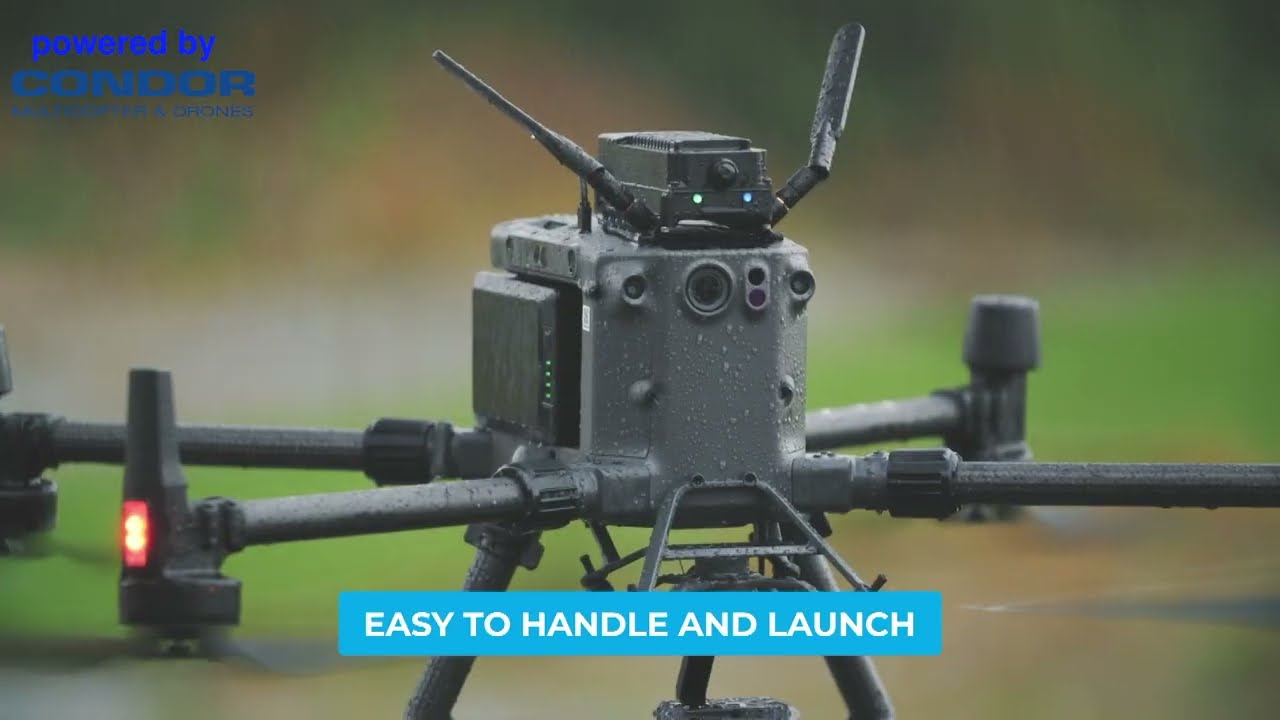 CONDOR-DRONES zeigt  - SECURITY SOLUTIONS