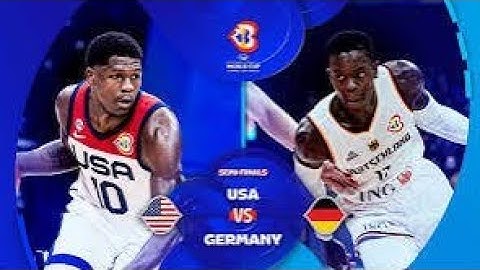 USAB Showcase Germany VS USA NBA 2024 #nba
