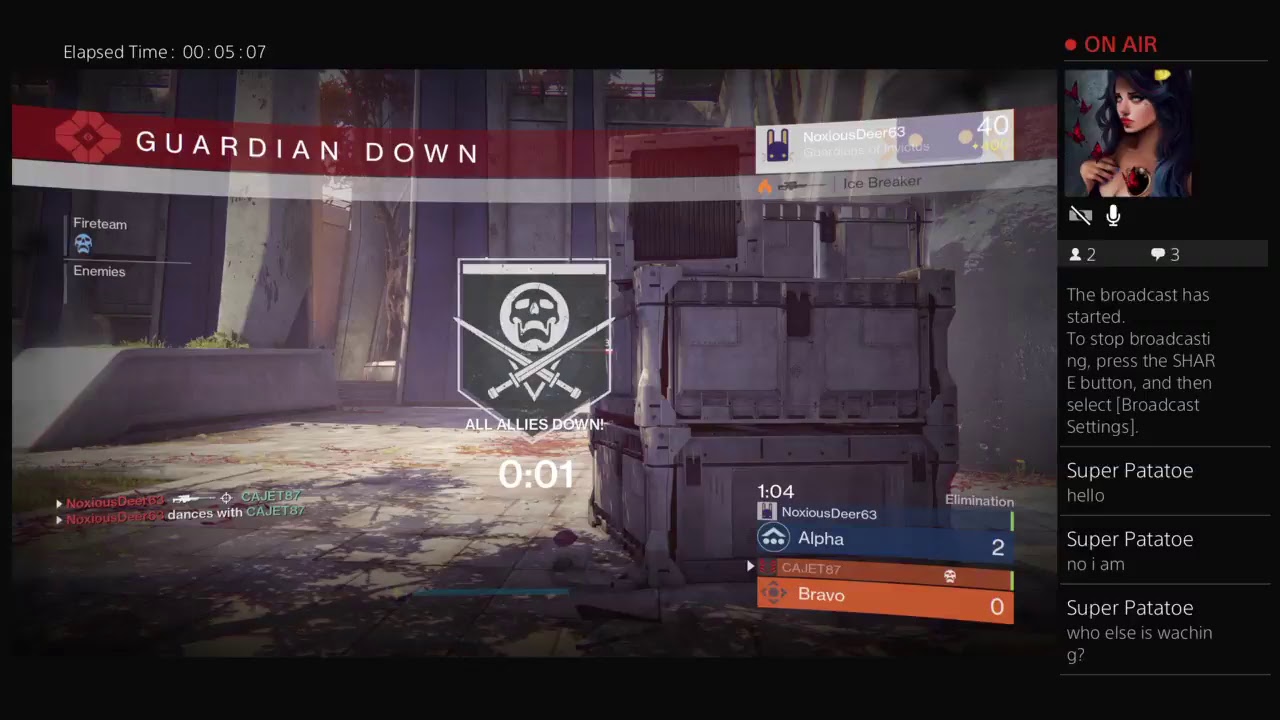 CAJET87's Live PS4 Broadcast