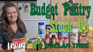 Celebrity $25 Budget Pantry Stock Up from Dollar Tree Profile