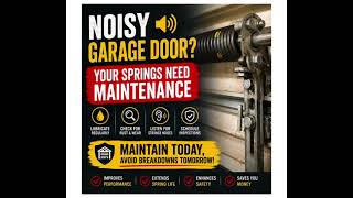 🚪 Garage Door Spring Maintenance Tips
