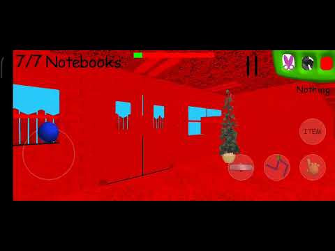 I Beated Baldi's Basics On Mobile!!!