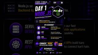 🚀 Node.js Se Backend Developer Kaise Bane? Complete Roadmap 2026 | APIs, Projects &amp; Jobs #NodeJS