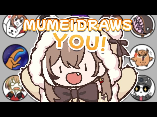 【MUMEI DRAWS】Drawing Your Profile Pictures PART # 2のサムネイル