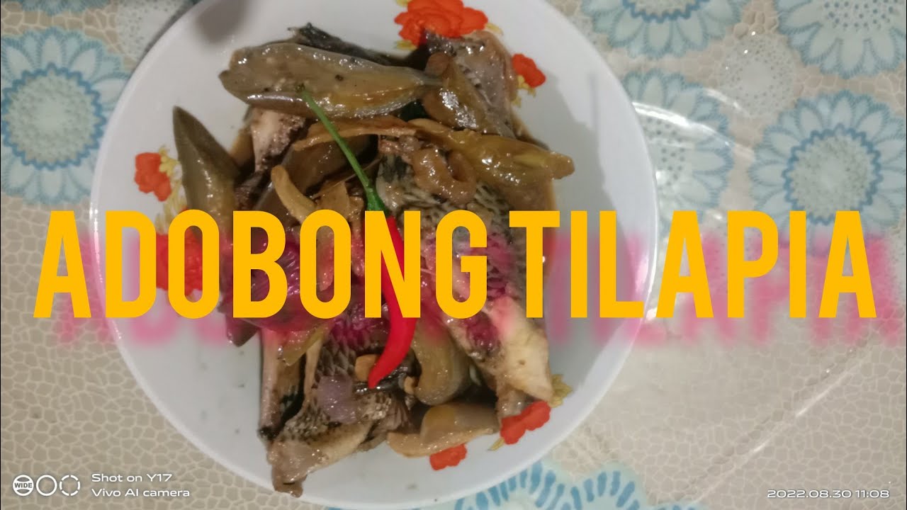 Adobong Tilapia YouTube