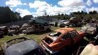 Incredible Wrecking Yard Full Of Rare Cars! - New Zealand