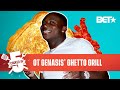 O.T. Genasis Makes His "Ghetto Grill" Grilled Cheese Childhood Recipe | Cooked In 5