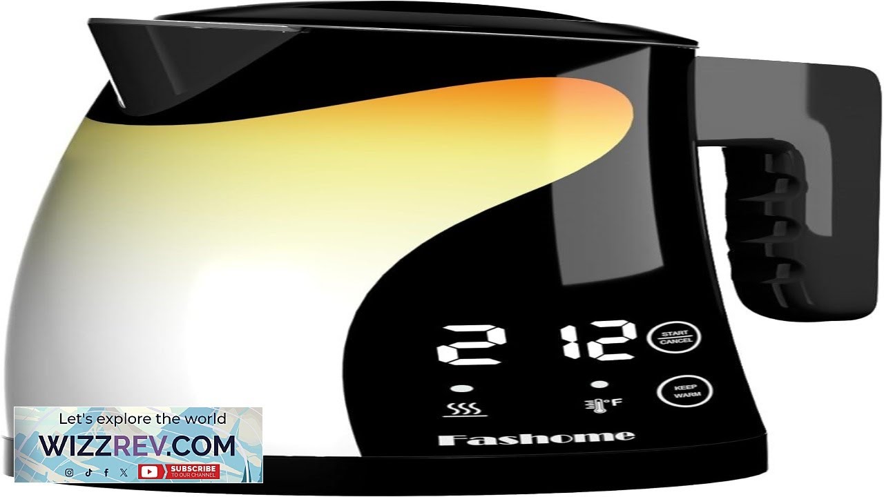 1.25L Cute Penguin Electric Kettle with Temperature Control 2H Keep Warm Double Wall