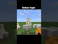 Minecraft Golem logic 🤡 #shorts #minecraft