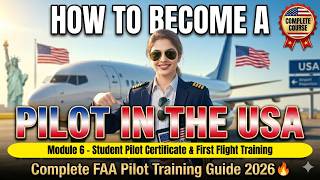 Module 6 – Student #Pilot Certificate & First Flight Training #PilotTraining #faa #Aviation #vlog