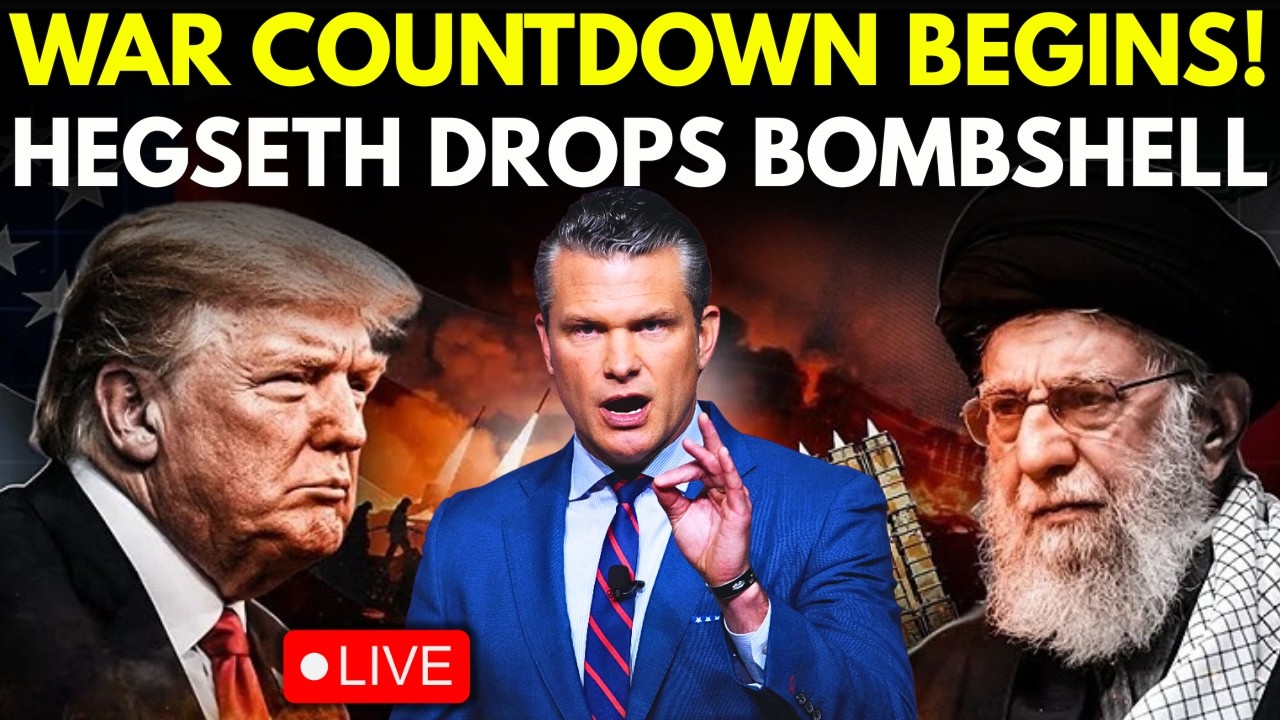 Iran US War LIVE | Pentagon Gets Ready For World War 3 | US Attack On Iran Soon? |Trump | World News