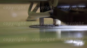 3D printer working close up