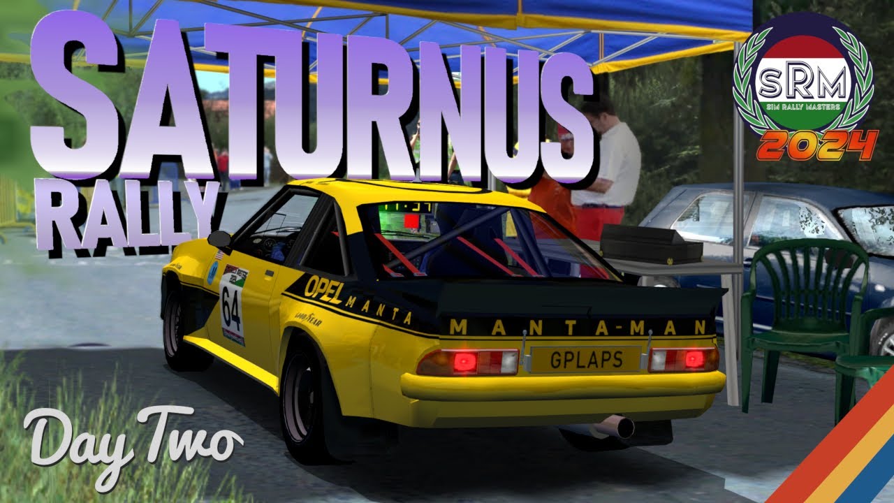 Rally Saturnus - Round 4 Day 2 - RBR Sim Rally Masters 2024 - YouTube