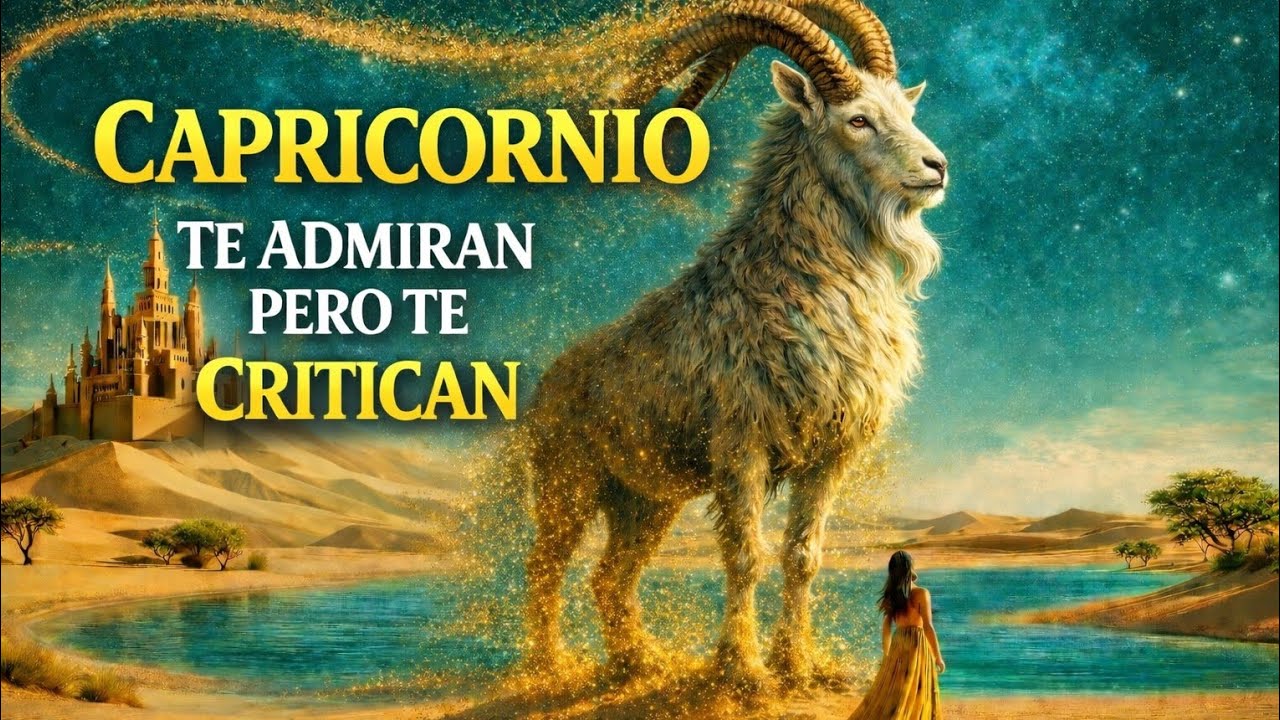 CAPRICORNIO, ¿LO SABÍAS? ESTAS SON LAS RAZONES POR LAS QUE TE ADMIRAN, PERO TAMBIÉN TE CRITICAN