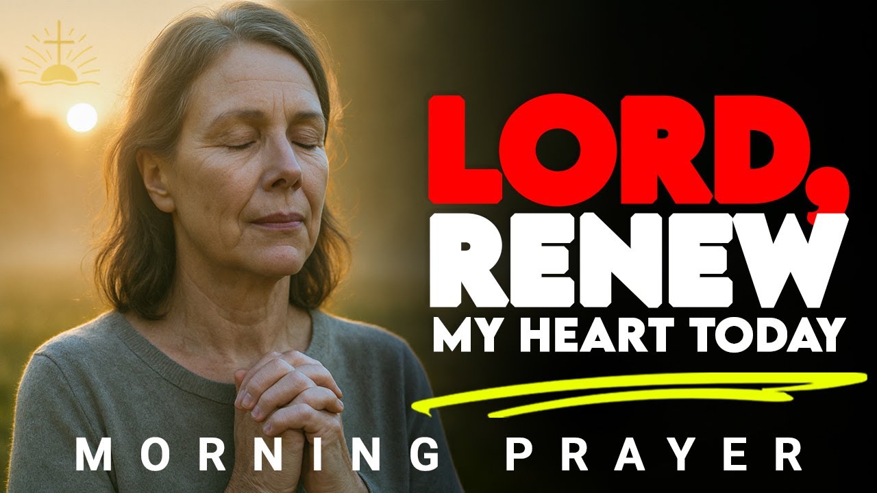 Lord, Renew My Heart This Morning | Prayer for Strength and Hope - YouTube