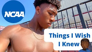 ADVICE FOR INCOMING COLLEGE ATHLETES | TRACK & FIELD | S1 E22