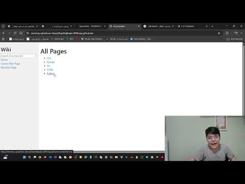 CS50 Web Project 1: Wiki – Radmehr Farhadi