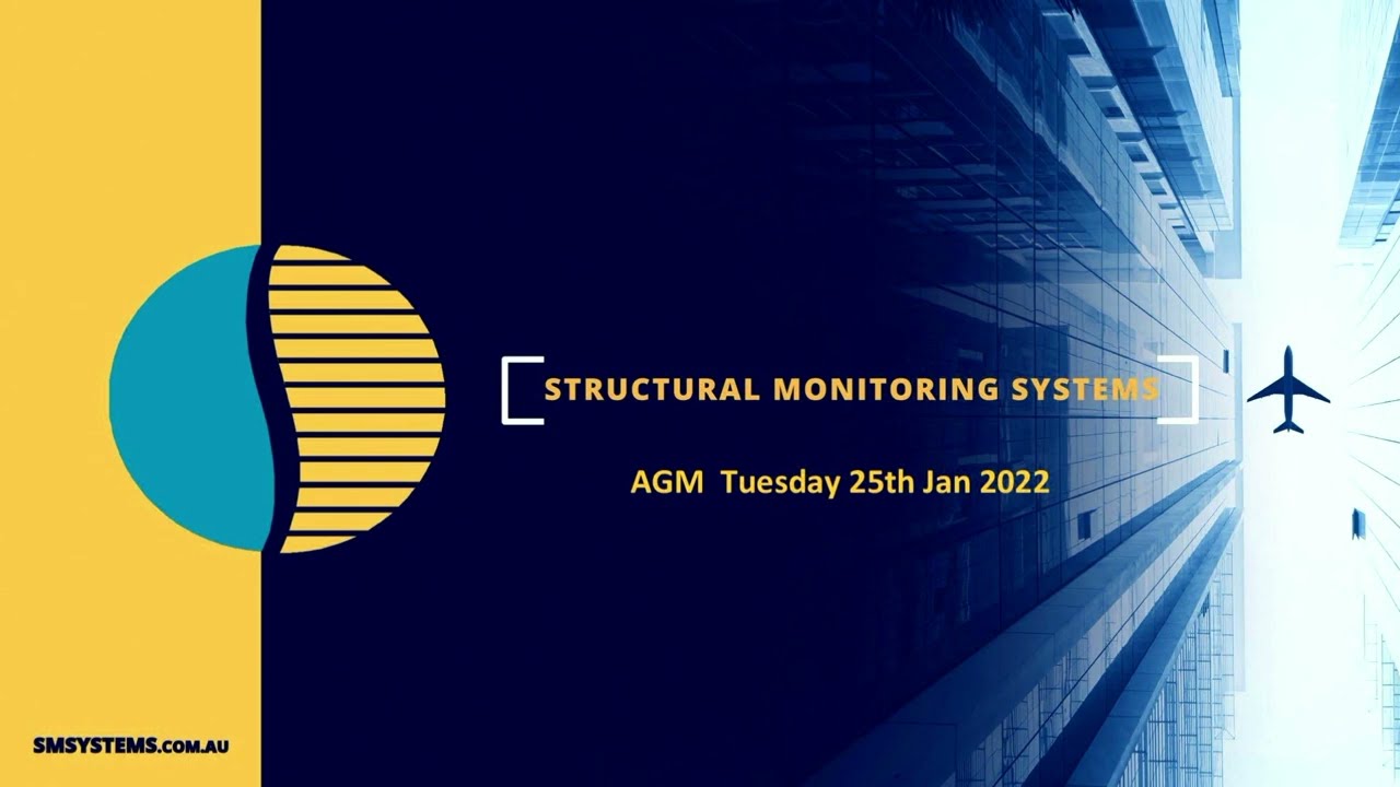 Structural Monitoring Systems - 2022 AGM Recording