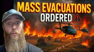 ⚠️ Mass Evacuations ORDERED - National Guard Helicopters Deployed