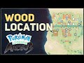 Wood location pokemon legends arceus