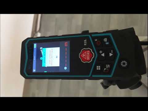 Mileseey R2B 3-IN-1 Laser measurer - YouTube