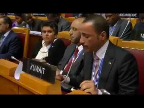 مفاجأة مزلزلة اشجع رجل عربي شاهد رد رئيس البرلمان الكويتي على المندوب الإسرائيلي 