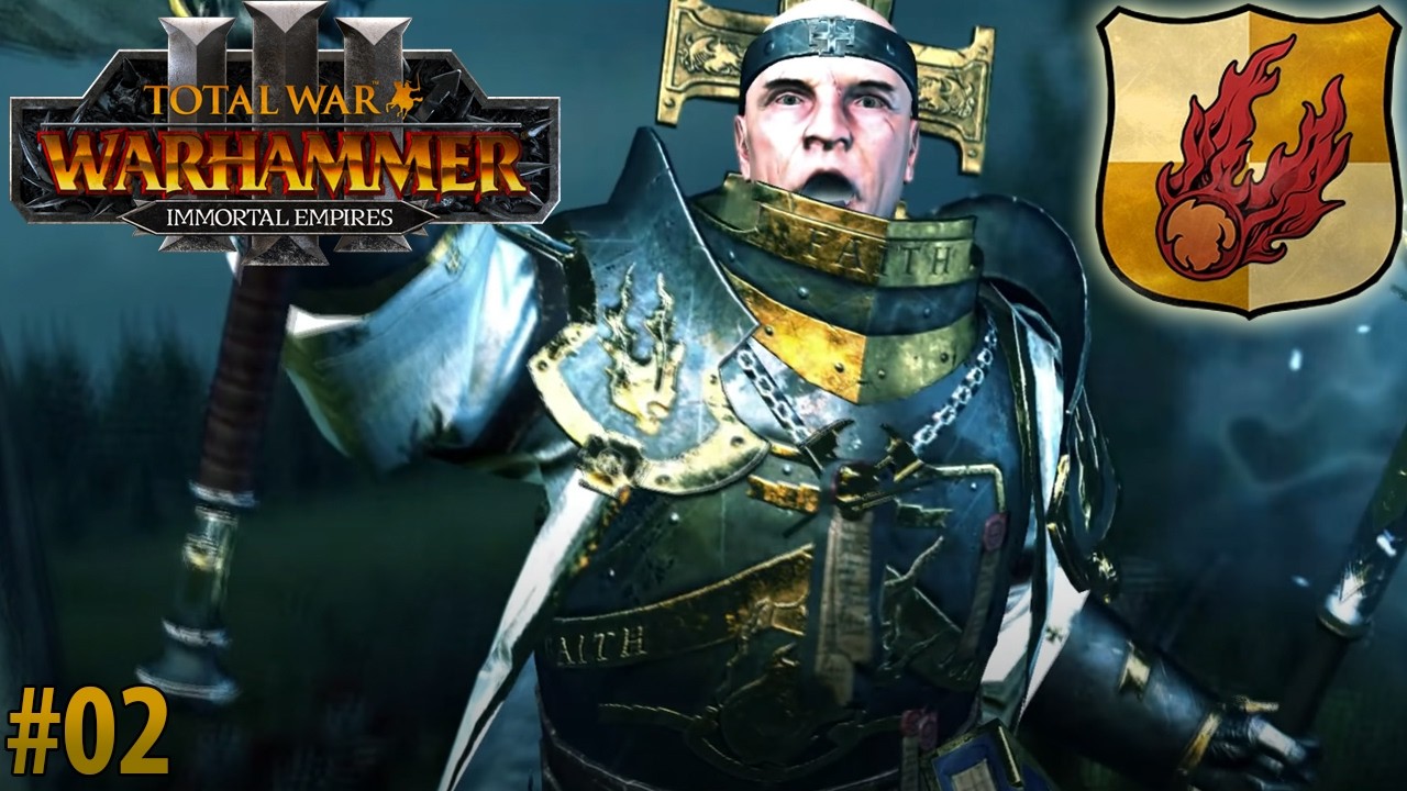 Oh nein Wurrzag! 💎 Volkmar der Grimmige Imperium #02 💎 Let's Play Total War Warhammer 3