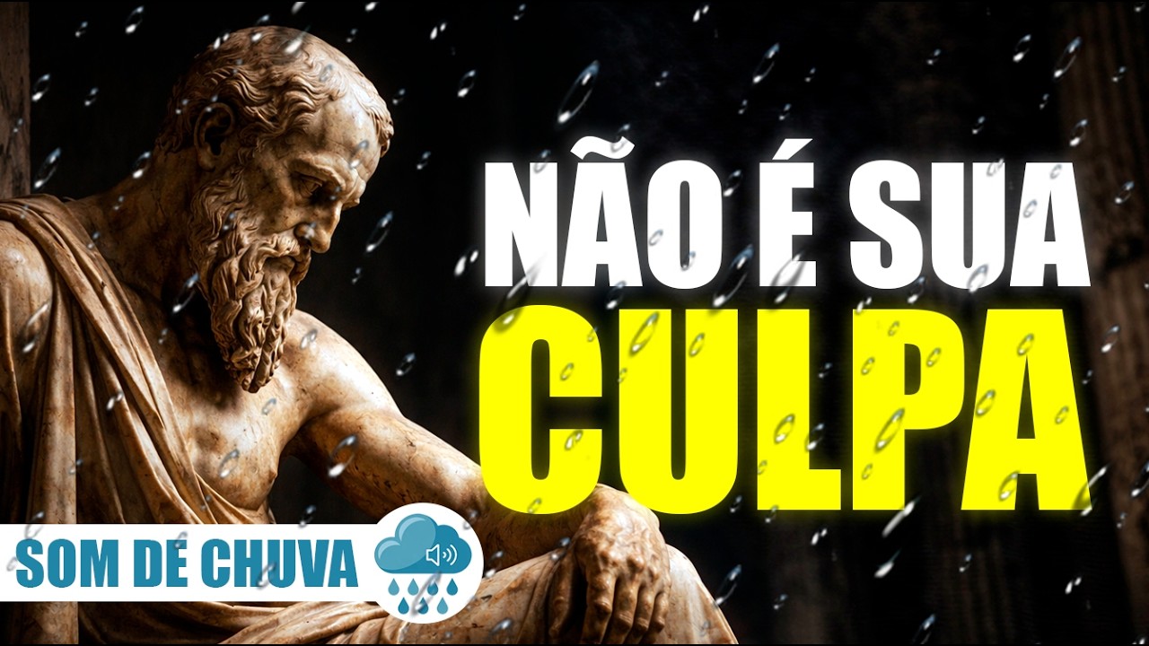 Pare de se culpar: 10 Coisas que você precisa abandonar em silêncio - ESTOICISMO c/ SOM DE CHUVA