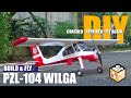 PZL-104 Wilga RC Plane Build and Fly