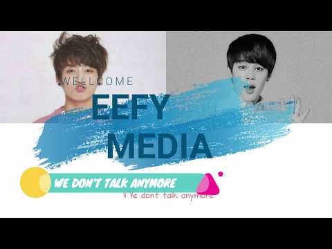 BTS (방탄소년단), Jungkook ( 정국 ) & Jimin ( 지민 ) - We Don't Talk Anymore [Han/ Rom/Trans lyrics]