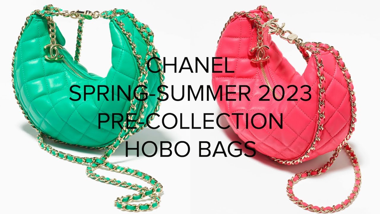 CHANEL SPRING SUMMER 2023 PRE COLLECTION 💖 CHANEL HOBO BAGS